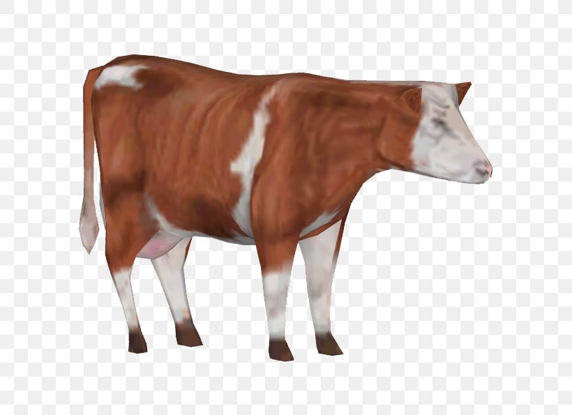Zoo Tycoon 2 White Park Cattle Holstein Friesian Cattle Zebu Goat, PNG, 595x595px, Zoo Tycoon 2, Animal, Bovinae, Calf, Cattle Download Free