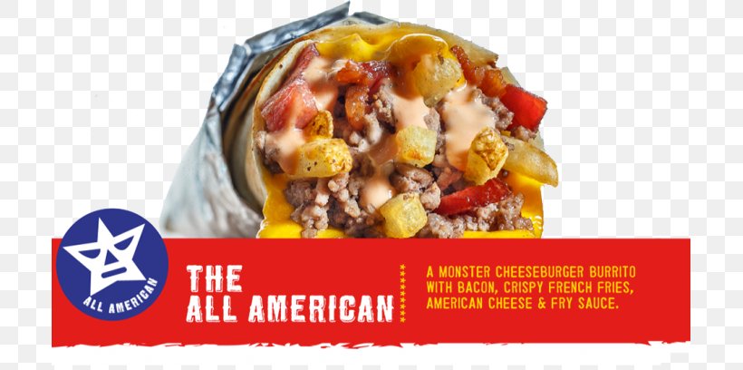 Burrito Mexican Cuisine Vegetarian Cuisine American Cuisine Taco, PNG, 705x408px, Burrito, American Cuisine, American Food, Breakfast, Chipotle Mexican Grill Download Free
