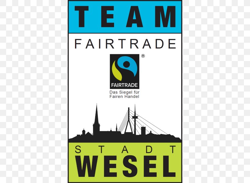 Fair Trade Hanseatic League Stadtinformation Wesel / Weseler Verkehrsverein E.V. Hansalinn, PNG, 800x600px, Fair Trade, Advertising, Area, Banner, Brand Download Free