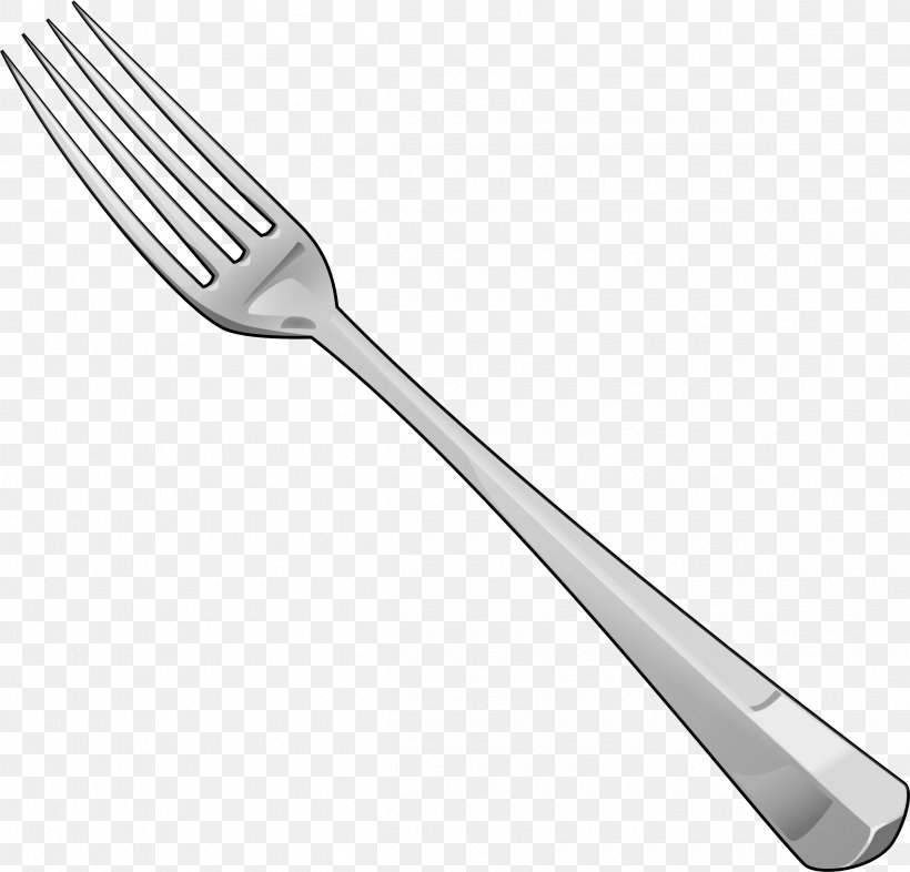 Fork Knife Spoon Clip Art, PNG, 2400x2301px, Knife, Black And White, Cutlery, Fork, Gardening Forks Download Free