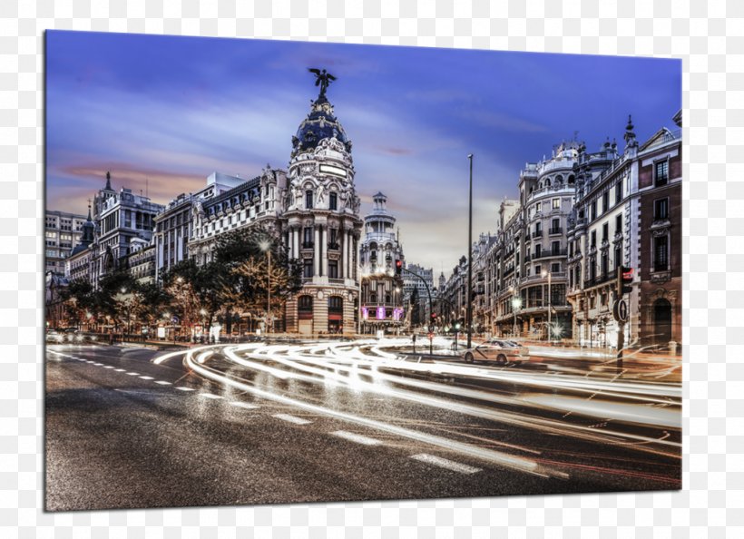 Gran Vía, Madrid Mural VP Plaza España Design Image Photography, PNG, 1024x742px, Mural, Art, Building, Centro, City Download Free