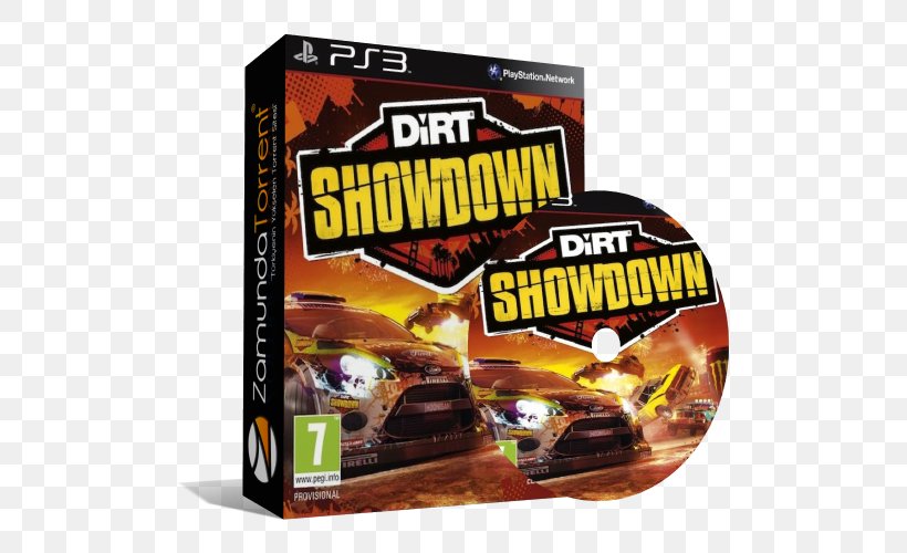 Dirt: Showdown Racing Video Game Codemasters Sports Game, PNG, 500x500px, Dirt Showdown, Brand, Car, Codemasters, Colin Mcrae Rally Download Free