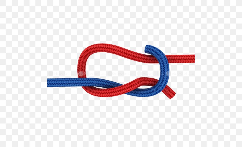Grief Knot Rope Thief Knot Granny Knot, PNG, 500x500px, Knot, Clove Hitch, Electric Blue, Figureeight Knot, Granny Knot Download Free