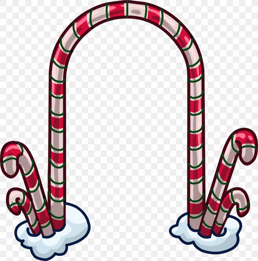 Club Penguin Candy Cane Clip Art, PNG, 1965x1995px, Club Penguin, Arch, Area, Body Jewelry, Candy Download Free
