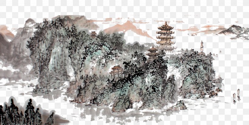 Yellow Crane Tower Pavilion Of Prince Teng Yueyang Tower Dwelling In The Fuchun Mountains Four Great Towers Of China, PNG, 1800x910px, Yellow Crane Tower, Art, Calligraphy, China, Dwelling In The Fuchun Mountains Download Free