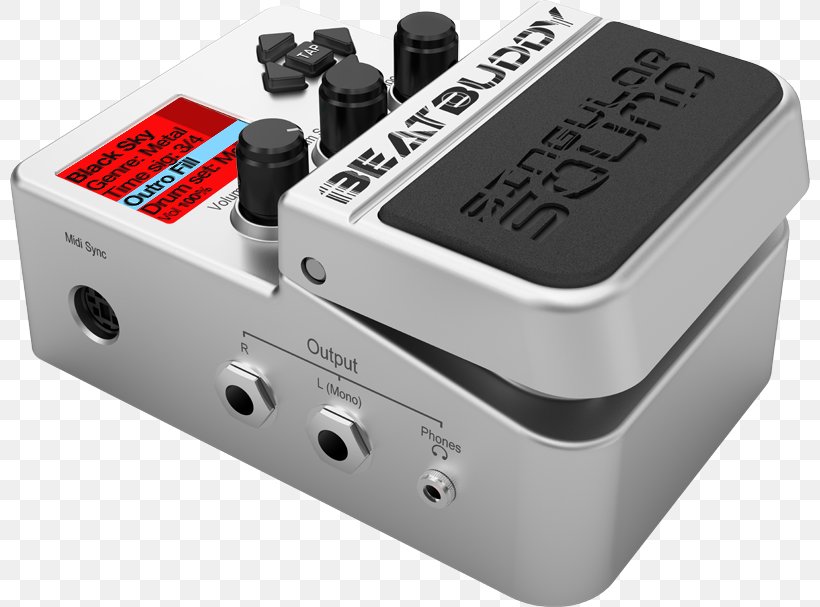 BeatBuddy Guitar Amplifier Drum Machine Effects Processors & Pedals, PNG, 800x607px, Watercolor, Cartoon, Flower, Frame, Heart Download Free
