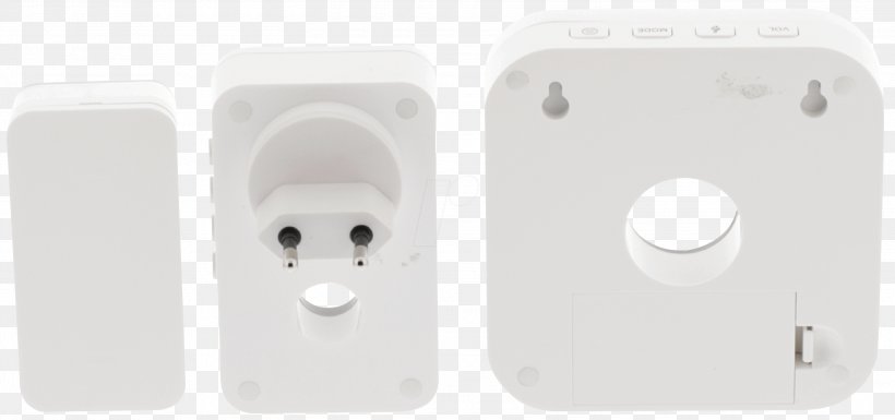 Door Bells & Chimes Wireless White Grey MHz Hachtel GmbH & Co., PNG, 3000x1409px, Door Bells Chimes, Ac Adapter, Ac Power Plugs And Sockets, Alternating Current, Blanco Download Free