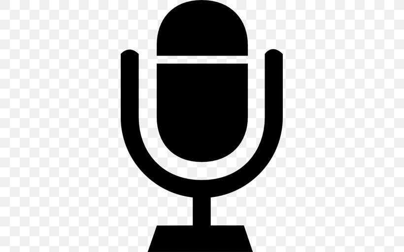 Microphone, PNG, 512x512px, Microphone, Amplificador, Audio, Audio Signal, Black And White Download Free