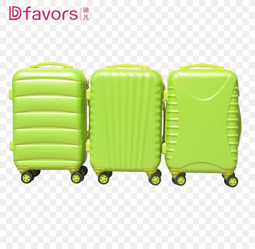 Suitcase Product Design Green, PNG, 800x800px, Suitcase, Green, Luggage Bags, Yellow Download Free