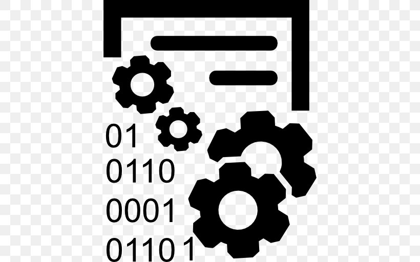 Data Processing Symbol Binary File, PNG, 512x512px, Data, Area, Binary