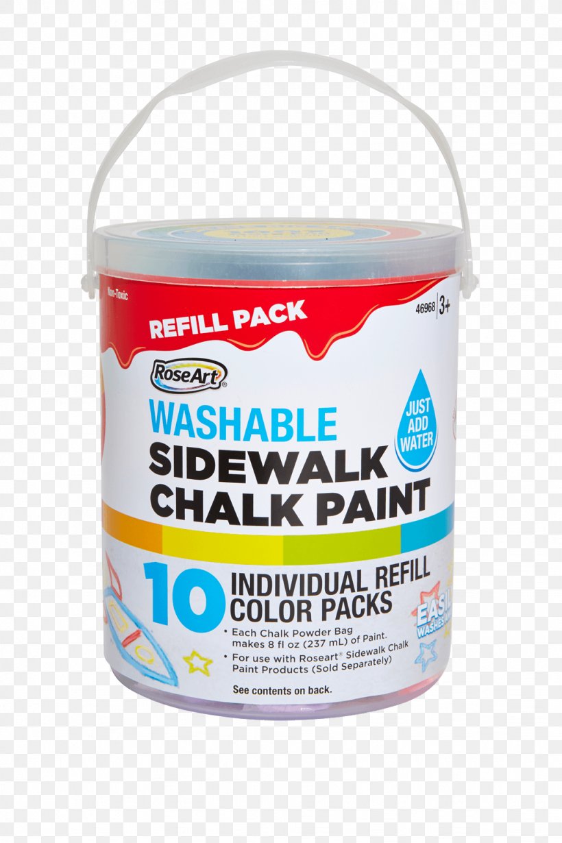 Paint Mega Brands America Sidewalk Chalk Drawing, PNG, 1024x1536px, Paint, Art, Bucket, Chalk, Color Download Free