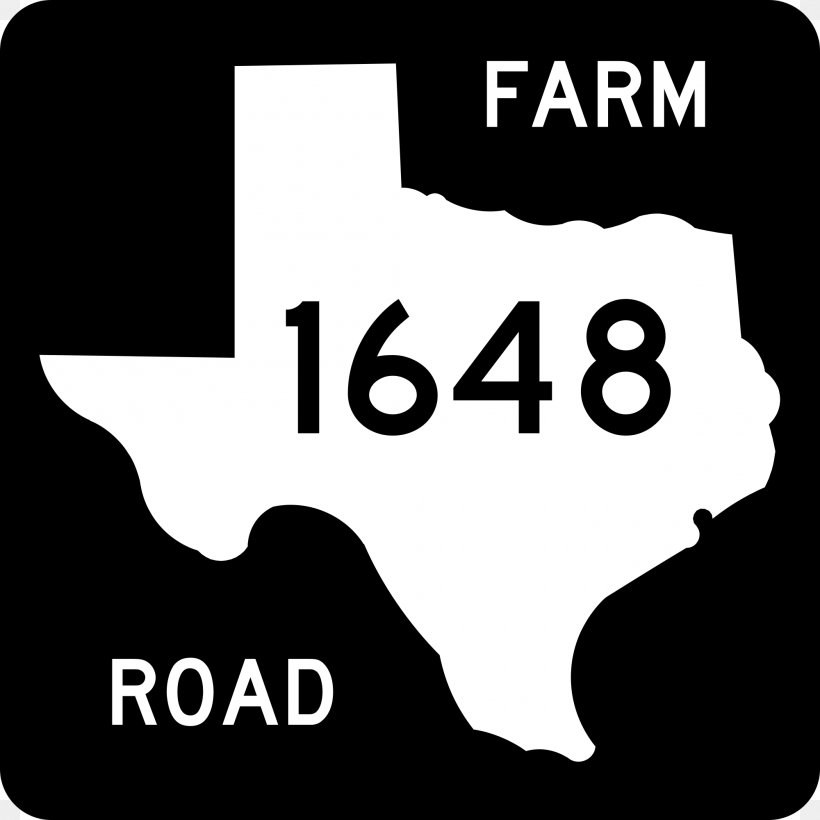 Farm To Market Road 1485 Texas State Highway System Ranch Road 1 Farm To Market Road 1687 Farm-to-market Road, PNG, 2000x2000px, Farm To Market Road 1485, Area, Black, Black And White, Brand Download Free