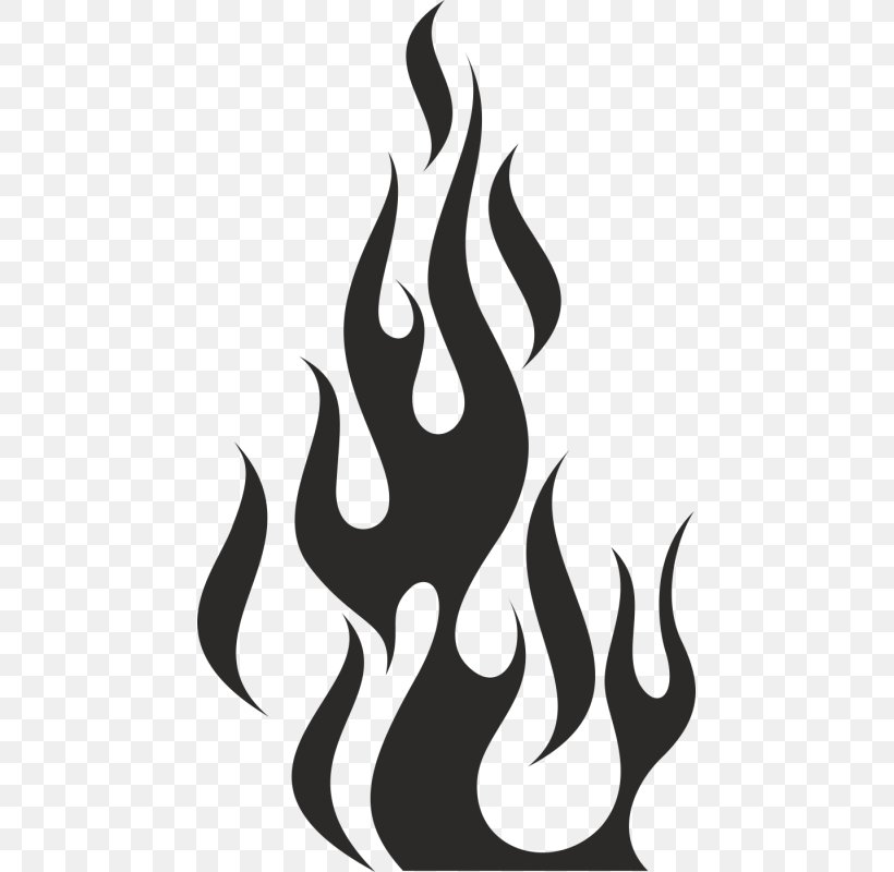 Flame Stencil Fire Sticker Наклейка, PNG, 800x800px, Flame, Black, Black And White, Color, Fictional Character Download Free
