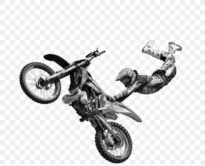 Freestyle Motocross Motorcycle Motorsport, PNG, 1544x1252px, Freestyle Motocross, Automotive Design, Automotive Wheel System, Black And White, Enduro Download Free