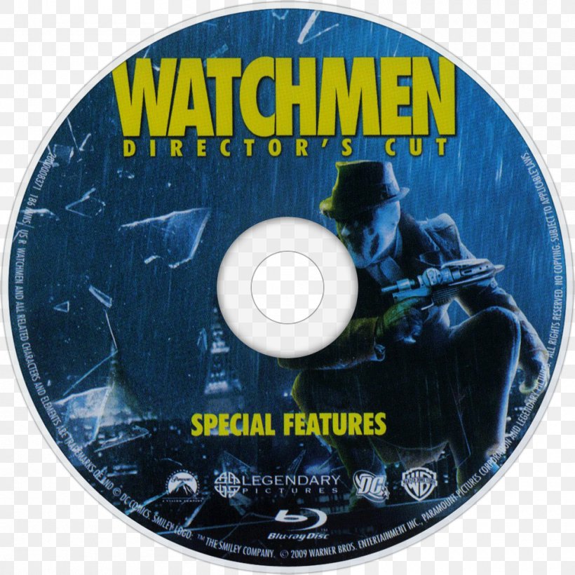 Blu-ray Disc DVD Watchmen Film Fan Art, PNG, 1000x1000px, Bluray Disc, Compact Disc, Disk Image, Dvd, Fan Art Download Free