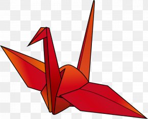 Paper Crane, PNG, 512x512px, Paper, Area, Black, Black And White, Crane