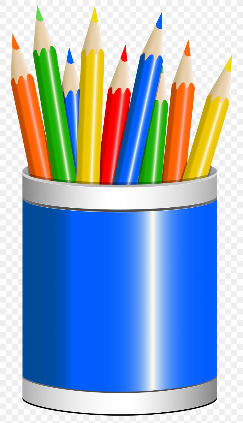 Pencil Cup Drawing Clip Art, PNG, 2364x4112px, Pencil, Blue Pencil, Colored Pencil, Coloring Book, Cup Download Free