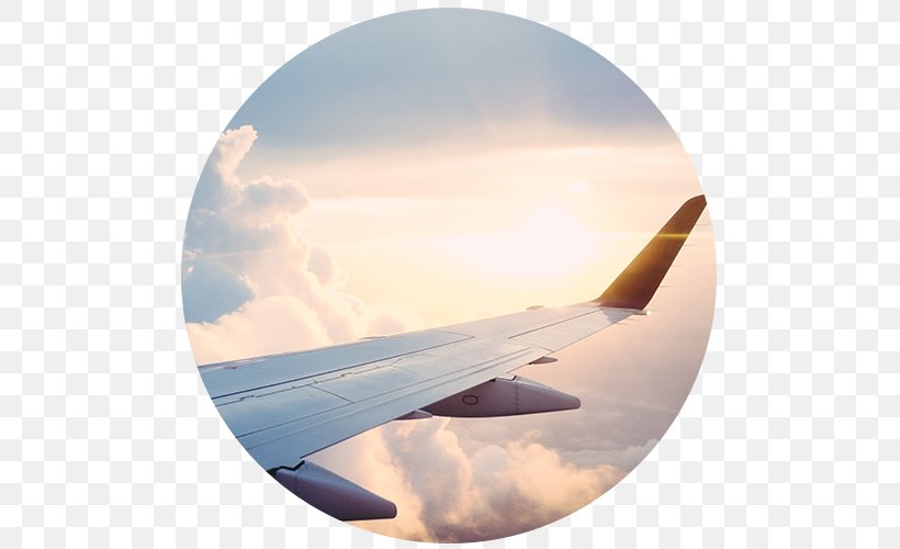 Airplane Flight Airline Aviation Travel, PNG, 500x500px, Airplane, Aerospace Engineering, Air Travel, Aircraft, Airline Download Free