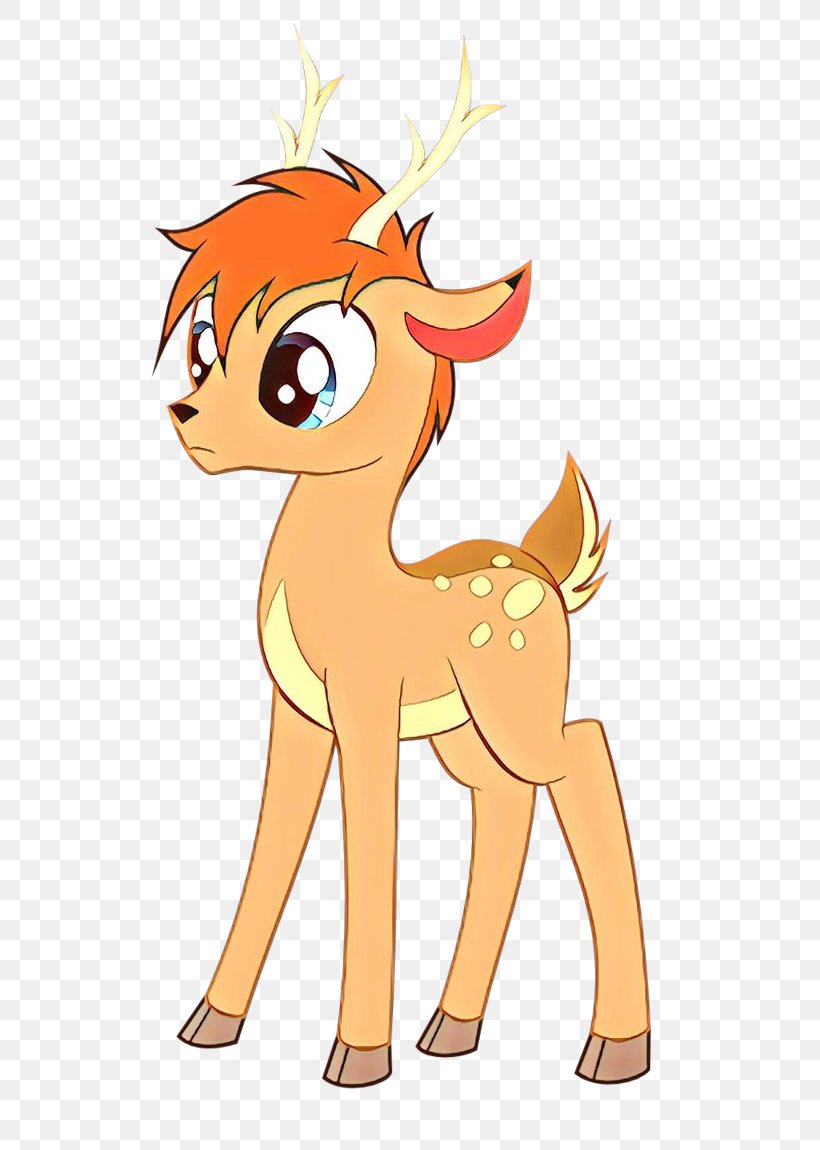Cartoon Deer Clip Art Tail Fawn, PNG, 695x1150px, Cartoon, Animal Figure, Animated Cartoon, Animation, Deer Download Free