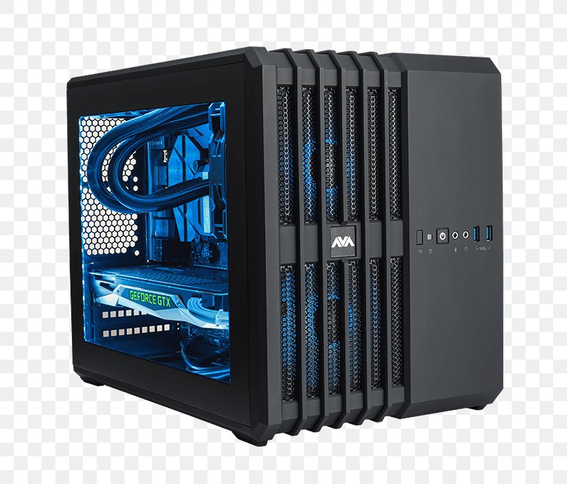 Gaming Computer Personal Computer AVADirect Desktop Computers Graphics Cards & Video Adapters, PNG, 700x700px, Gaming Computer, Avadirect, Computer, Computer Case, Computer Component Download Free