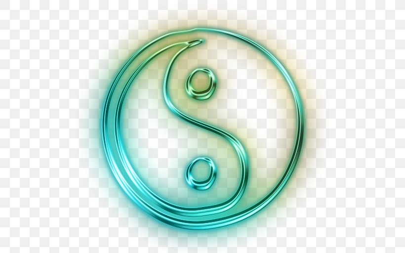 Yin And Yang Desktop Wallpaper Color, PNG, 512x512px, Yin And Yang, Aqua, Body Jewelry, Button, Color Download Free