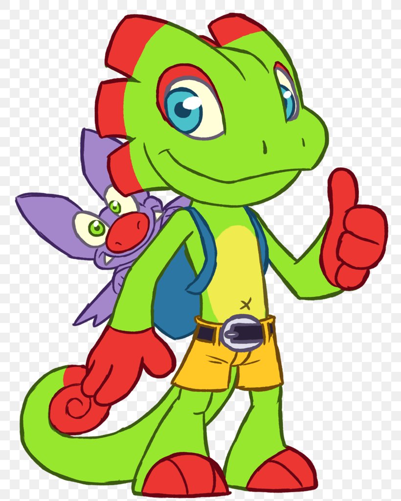 Yooka-Laylee Banjo-Kazooie Drawing Nintendo 64 Playtonic Games, PNG, 805x1024px, Yookalaylee, Animal Figure, Area, Art, Artwork Download Free