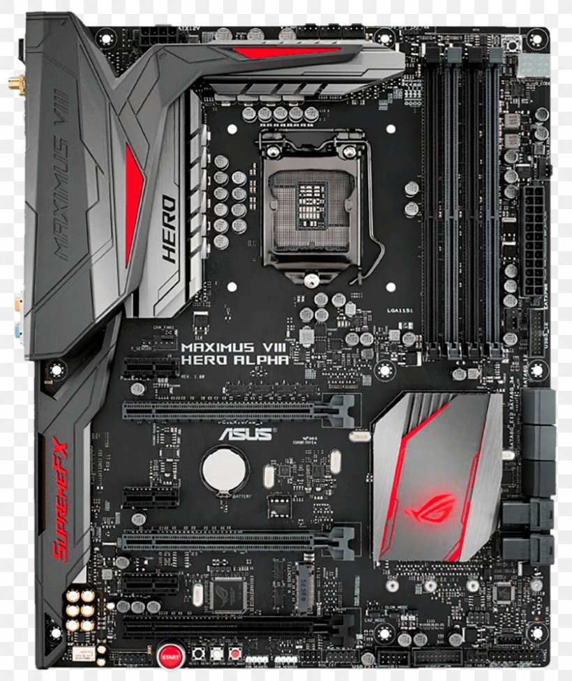 Intel Z170 Premium Motherboard Z170-DELUXE LGA 1151 ATX, PNG, 840x1000px, Intel, Asus Maximus Viii Hero, Asus Rog Maximus Viii Hero Alpha, Atx, Computer Accessory Download Free