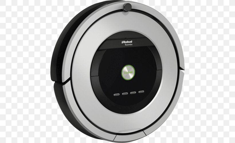 IRobot Roomba 886 Robotic Vacuum Cleaner, PNG, 500x500px, Roomba, Audio, Audio Equipment, Camera Lens, Electronic Device Download Free