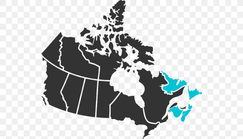 Ontario Mapa Polityczna, PNG, 542x469px, Ontario, Black, Black And White, Blank Map, Canada Download Free