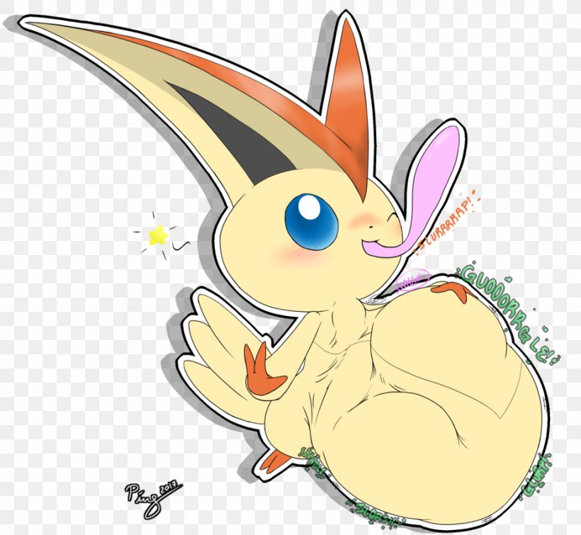 Pachirisu Rabbit Victini Mew Pokémon, PNG, 931x858px, Watercolor, Cartoon, Flower, Frame, Heart Download Free