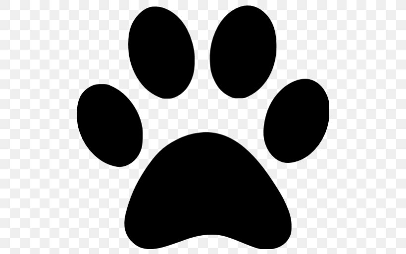 Paw Clip Art Dog Openclipart, PNG, 512x512px, Paw, Blackandwhite, Cat, Dog, Printing Download Free