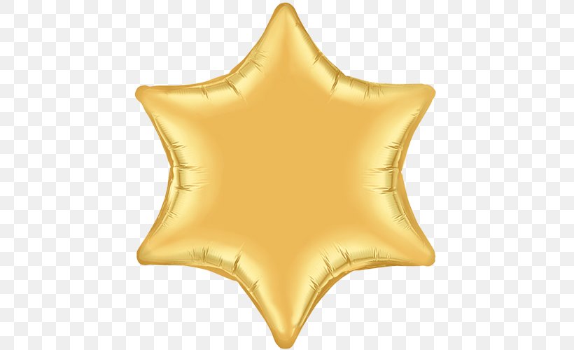 Toy Balloon Mylar Balloon Star Gold, PNG, 500x500px, Balloon, Birthday, Bopet, Color, Foil Download Free
