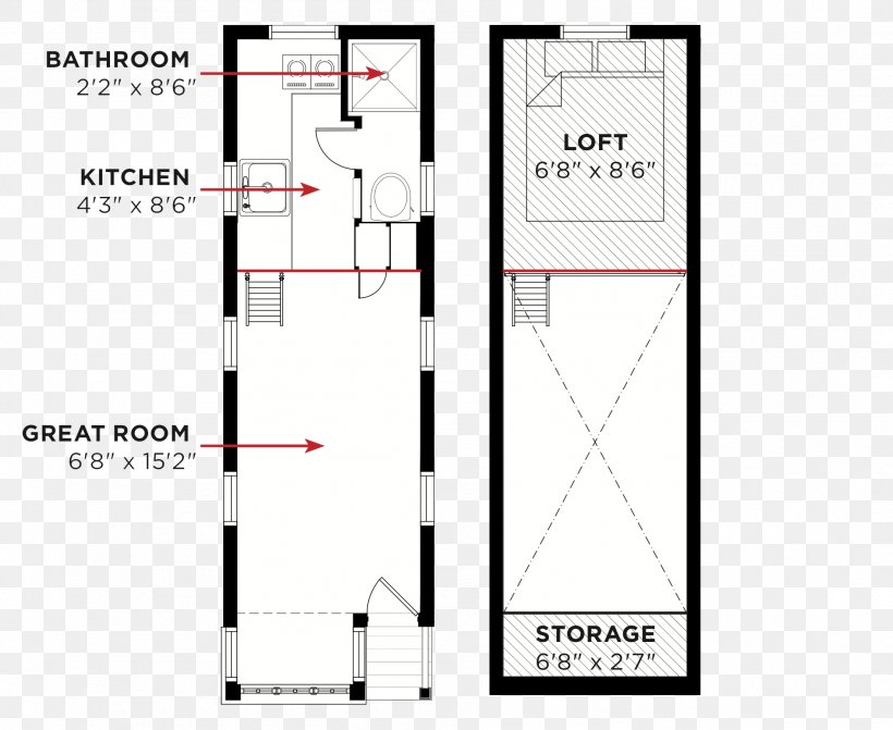 Tumbleweed Tiny House Company Tiny House Movement Floor Plan House Plan, PNG, 1892x1550px, House, Area, Beach House, Bedroom, Building Download Free
