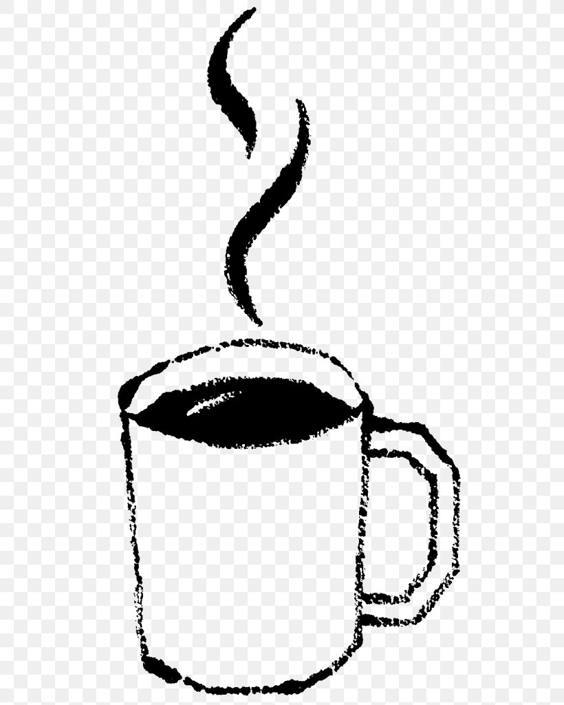 Coffee Cafe Mug Cup Clip Art, PNG, 546x1024px, Coffee, Artwork, Black And White, Cafe, Coffee Bean Download Free