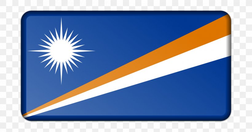 Flag Of The Marshall Islands Public Domain, PNG, 2400x1263px, Marshall Islands, Blue, Brand, Flag, Flag Of The Marshall Islands Download Free