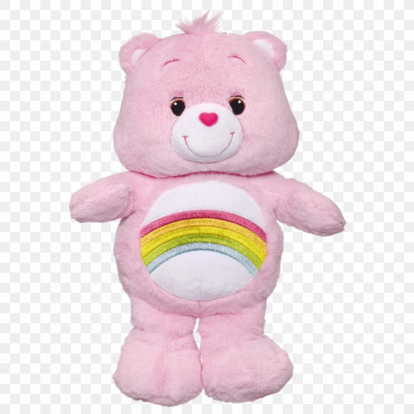 Amazon.com Care Bears Stuffed Animals & Cuddly Toys, PNG, 1000x1000px, Watercolor, Cartoon, Flower, Frame, Heart Download Free