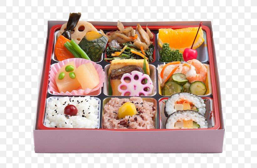 Bento California Roll Makunouchi Osechi Ekiben, PNG, 645x535px, Bento, Asian Food, California Roll, Comfort Food, Cuisine Download Free