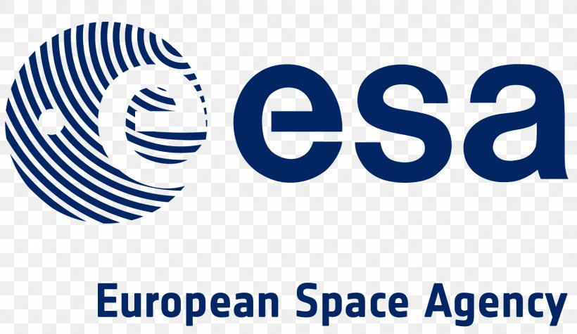 Logo European Space Agency European Space Operations Centre Brand, PNG, 1563x906px, Logo, Area, Blue, Brand, Communication Download Free
