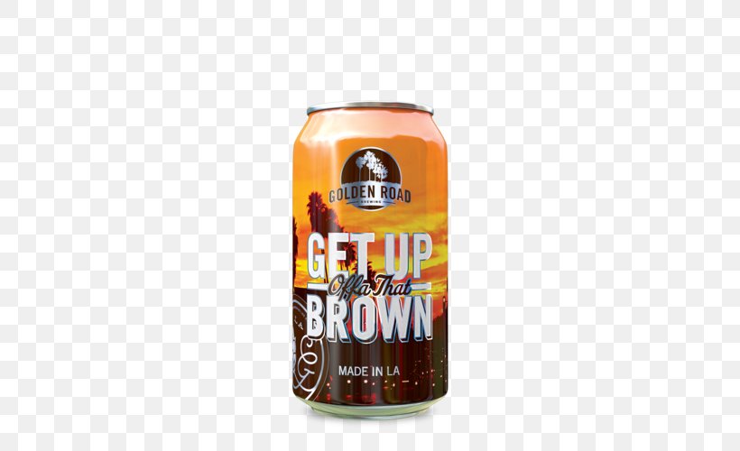 Brown Ale Sour Beer Golden Road Brewing Los Angeles, PNG, 500x500px, Brown Ale, Alcohol By Volume, Ale, Aluminum Can, Beer Download Free