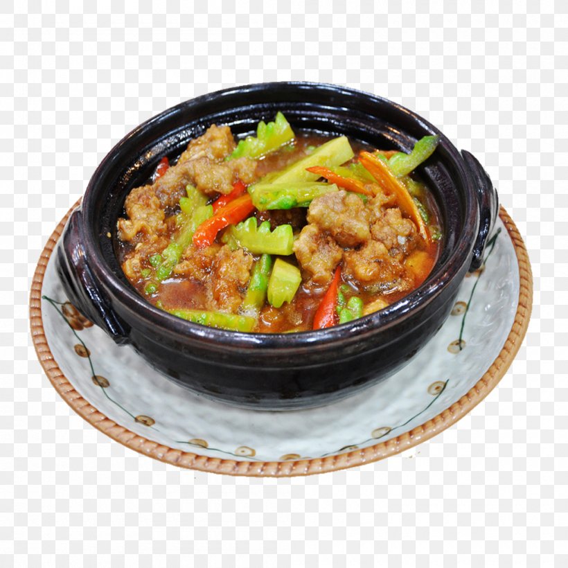 Chinese Cuisine Paella Bitter Melon Pork Ribs Vegetable, PNG, 1000x1000px, Chinese Cuisine, Asian Food, Beef, Bitter Melon, Braising Download Free