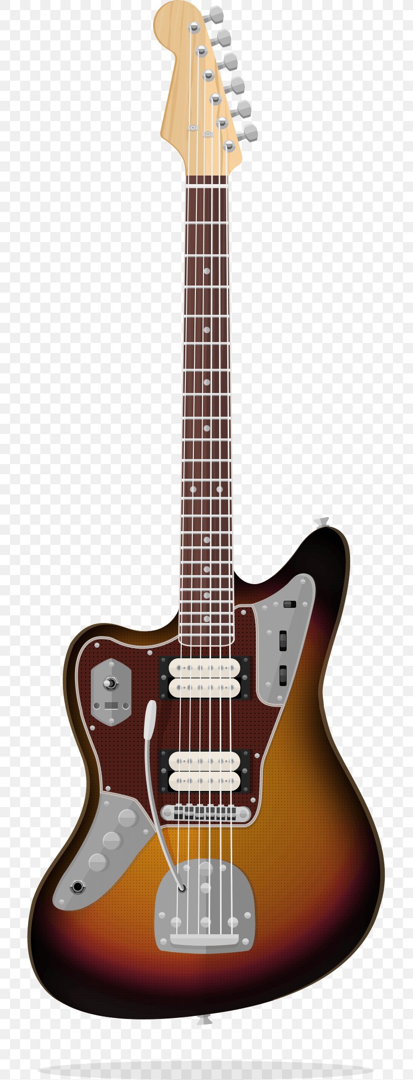 Electric Guitar Bass Guitar Acoustic Guitar Fender Jaguar, PNG, 711x2141px, Electric Guitar, Acoustic Electric Guitar, Acoustic Guitar, Acousticelectric Guitar, Bass Guitar Download Free