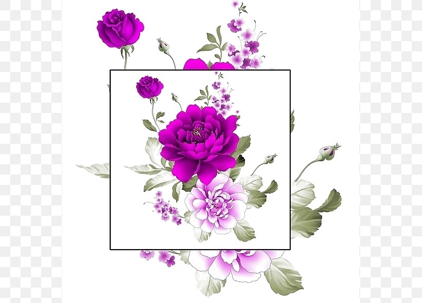 Garden Roses Floral Design Peony Watercolor Painting, PNG, 577x590px, Garden Roses, Cabbage Rose, Cut Flowers, Flora, Floral Design Download Free