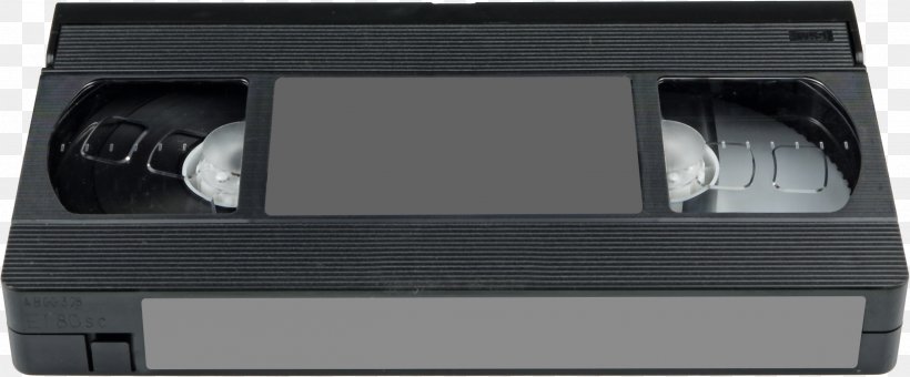 VHS Betamax Compact Cassette Magnetic Tape VCRs, PNG, 2519x1047px ...