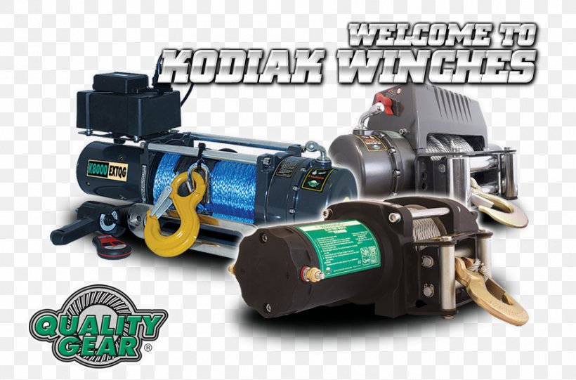 Winch Gear Kodiak Machine Engine, PNG, 900x594px, Winch, Automotive Exterior, Car, Com, Compressor Download Free