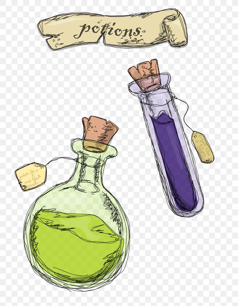 Drawing Potion Philtre Painting Croquis, PNG, 744x1052px, Drawing, Animated Cartoon, Art, Bottle, Croquis Download Free