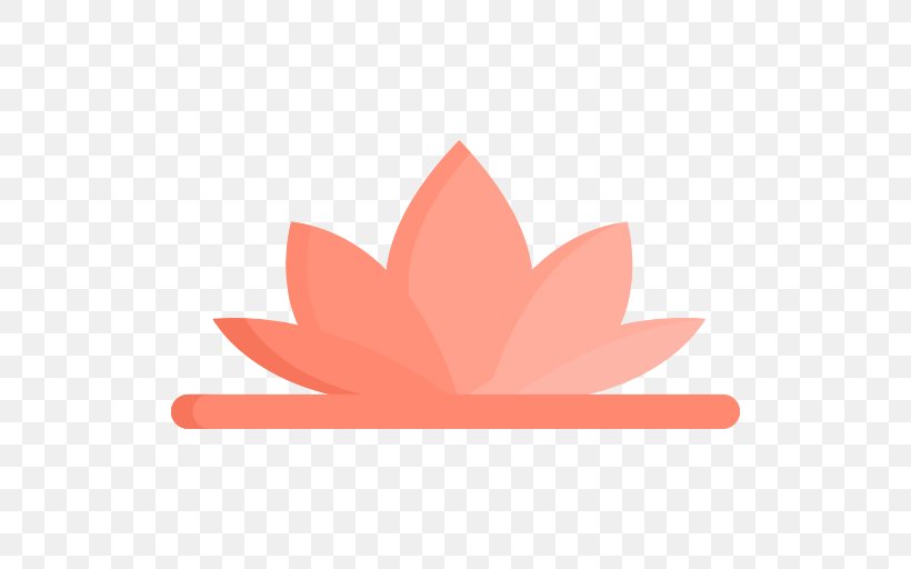 Lotus Eleven, PNG, 512x512px, Vector Packs, Flower, Leaf, Orange, Peach Download Free