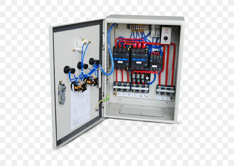 Wiring Diagram For Motor Starter 3 Phase On / Off Threephase Motor