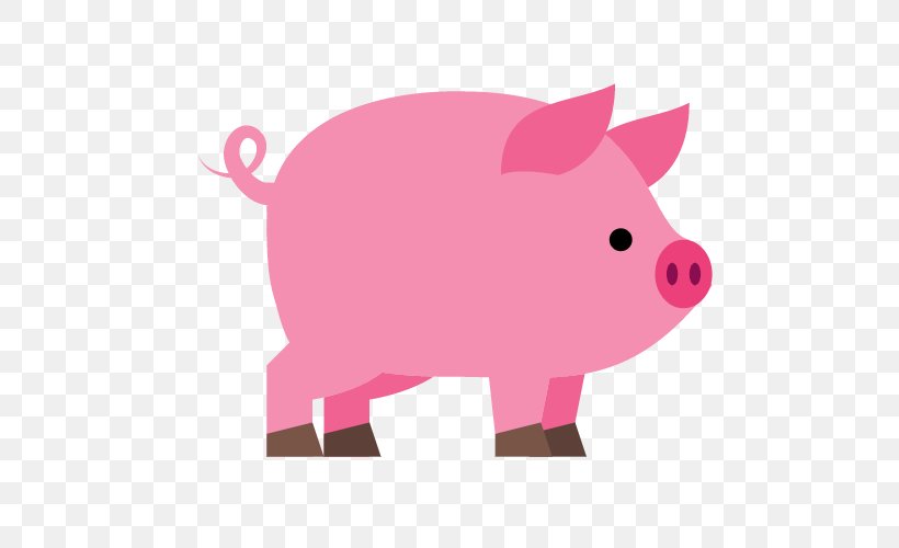 Domestic Pig Download Icon, PNG, 500x500px, Domestic Pig, Application Software, Livestock, Mammal, Pig Download Free