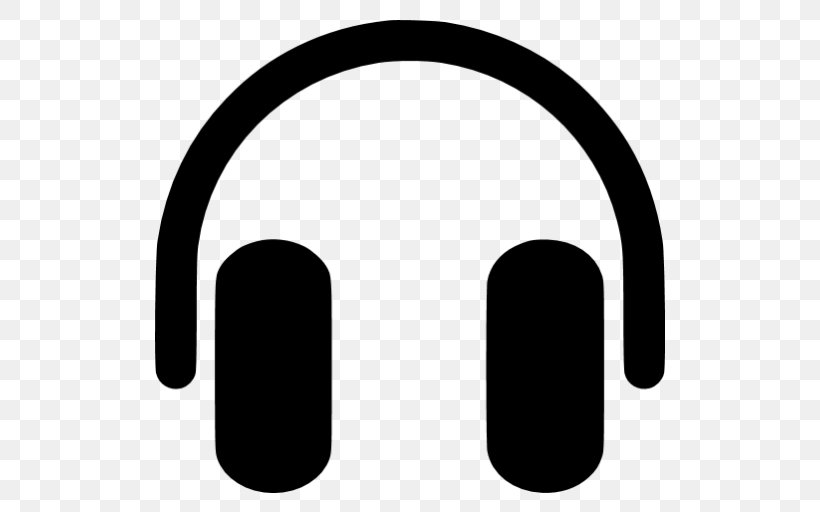 Headphones Clip Art, PNG, 512x512px, Headphones, Audio, Audio Equipment, Black And White, Headset Download Free