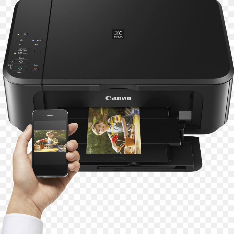 Multi-function Printer Canon PIXMA MG3650 Inkjet Printing, PNG, 1500x1500px, Multifunction Printer, Canon, Canon Pixma Mg3650, Device Driver, Electronic Device Download Free